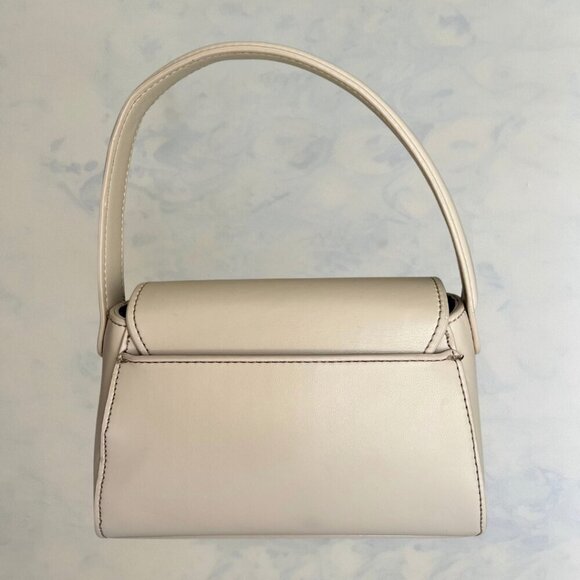 House of Want Beige Vegan Leather 'We Are Chic' Shoulder Bag Purse - Picture 2 of 7